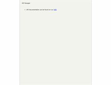 Tablet Screenshot of api2.hr-manager.net